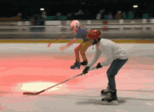 Ice Hockey Slipped GIF - Ice Hockey Slipped Oops GIFs