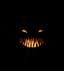 Scary Grin GIF