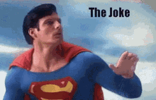 joke confused serious superman