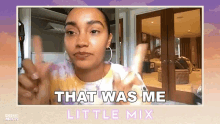 that was me leigh anne pinnock popbuzz it was all me i did it