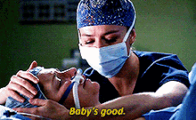 Greys Anatomy Amelia Shepherd GIF - Greys Anatomy Amelia Shepherd Babys Good GIFs