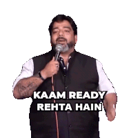 Kaam Ready Rehta Hain Jeeveshu Ahluwalia Sticker - Kaam Ready Rehta Hain Jeeveshu Ahluwalia Kaam Tayar Rehta Hai Stickers