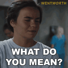 What Do You Mean Rebel Keane GIF - What Do You Mean Rebel Keane Wentworth GIFs