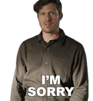 Im Sorry Elias Voit Sticker - Im Sorry Elias Voit Zach Gilford Stickers