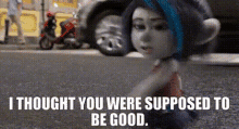 The Smurfs2 Vexy GIF - The Smurfs2 Vexy I Thought You Were Supposed To Be Good GIFs