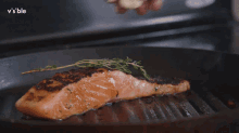 Housin Glazed Salmon Topping GIF - Housin Glazed Salmon Topping Grilling GIFs