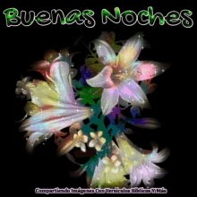 Goodnight Buenas Noches GIF - Goodnight Buenas Noches Flowers GIFs