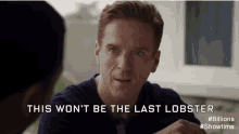 Damian Lewis Bobby Axelrod GIF - Damian Lewis Bobby Axelrod Lobster GIFs