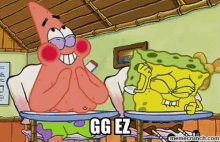 Gg Ez - Gg GIF - Gg Spongebob Ez GIFs