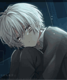 Anime Boy Sad GIF