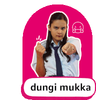 Dungimukka Punch Sticker - Dungimukka Punch Crushed S2 Stickers
