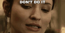 Dont Do It Emily Browning GIF - Dont Do It Emily Browning Laura Moon GIFs