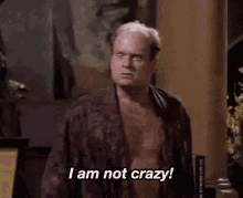 frasier im not crazy mad angry enraged