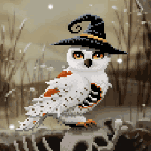 Pixel Owl Pixel Art GIF - Pixel Owl Pixel Art 101pixels GIFs