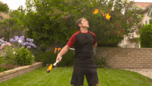 juggling fire
