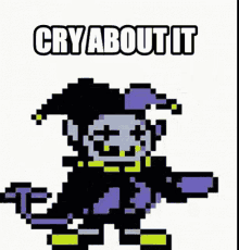 Yes Deltarune GIF - Yes Deltarune Cry About It GIFs