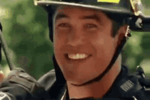 dean cain smile fireman