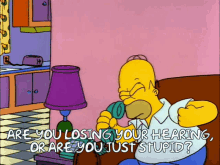 Simpsons Stupid GIF