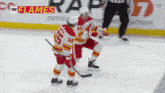 Calgary Flames Andrei Kuzmenko GIF - Calgary Flames Andrei Kuzmenko Flames GIFs