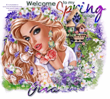 Gina101 Welcome GIF - Gina101 Welcome Spring GIFs