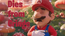 Dies From Cringe Mario GIF - Dies From Cringe Mario Cringe GIFs