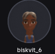 a picture of a person with the name biskvit_6 on the bottom