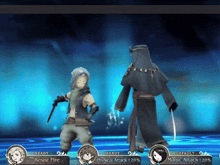 a screenshot of a video game shows a character with a sword and says resist fire