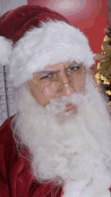 Santa Claus Sonrisa Navideña GIF