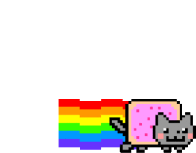 Nyan Cat Sticker - Nyan Cat Stickers