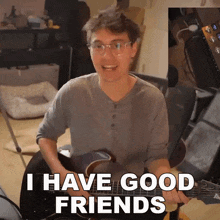 I Have Good Friends Agufish GIF - I Have Good Friends Agufish My Life Is Blessed With Incredible Friendships GIFs