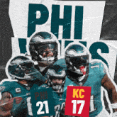 Kansas City Chiefs (17) Vs. Philadelphia Eagles (21) Post Game GIF - Nfl National Football League Football League GIFs