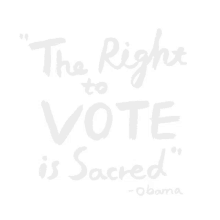 the right to vote is sacred sacred right to vote voting rights vote