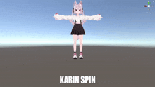 Karinspin Vrchat GIF - Karinspin Karin Spin GIFs