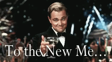 New Year New Me GIF - New Year New Me Leonardo Di Caprio - Discover ...