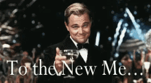 New Year New Me GIF - New Year New Me Leonardo Di Caprio GIFs