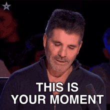 This Is Your Moment Simon Cowell GIF - This Is Your Moment Simon Cowell Britains Got Talent GIFs