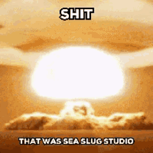 Sea Slug Studio Sea Slugs GIF - Sea Slug Studio Sea Slugs Explode GIFs