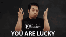 You Are Luck Lucky GIF