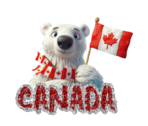 Canada Canadian-polar-bears Sticker - Canada Canadian-polar-bears Arctic-canada Stickers