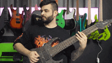 Playing The Guitar Andrew Baena GIF - Playing The Guitar Andrew Baena Performing GIFs