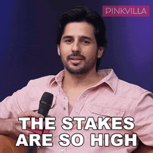 The Stakes Are So High Sidharth Malhotra GIF - The Stakes Are So High Sidharth Malhotra Pinkvilla GIFs