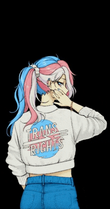 Trans Rights Girl GIF - Trans Rights Girl GIFs