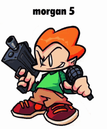 Morgan Five GIF - Morgan Five Fnf GIFs