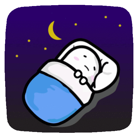 Sleep Bedroom Sticker - Sleep Bedroom Asleep Stickers