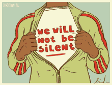 We Will Not Be Silent Equal Rights GIF - We Will Not Be Silent Equal Rights Animation GIFs