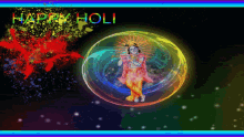 Happy Holi Smoke GIF - Happy Holi Smoke Festivity GIFs
