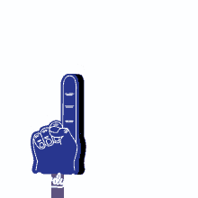 its finger