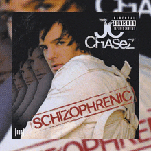 a cd cover for schizophrenic by chasez
