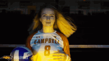 campbell volleyball volleyball roll humps elyse gross