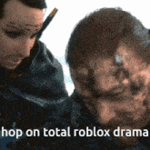 Total Roblox Drama Death Stranding GIF - Total Roblox Drama Death Stranding Hop On GIFs